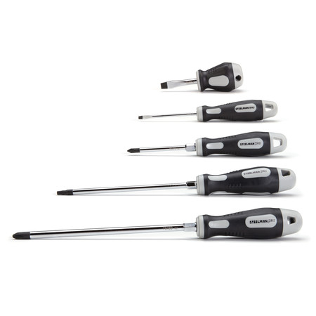 Steelman Slotted, Phillips, and Torx Screwdriver Set, 16-Piece 78460